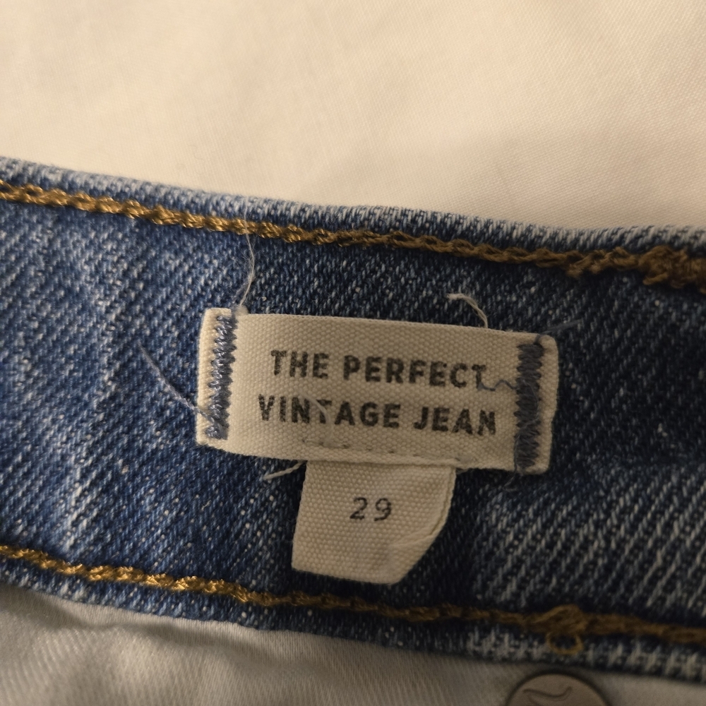 Madewell Perfect Vintage Jeans Rosabelle Wash Distressed 29 - Picture 4 of 7
